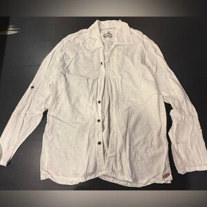 Cotton Natural Linen Vega Shirt Men’s M